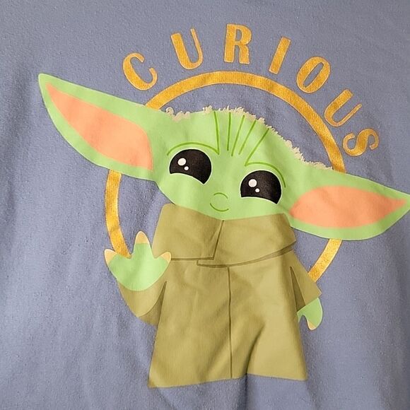 Star Wars. Grogu. Hoodie. Size Small. EUC - Picture 2 of 9